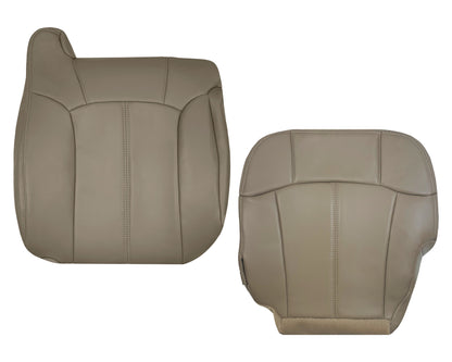 1999-2002 Chevy Silverado Seat Cover in Medium Neutral Tan: Choose From Variations