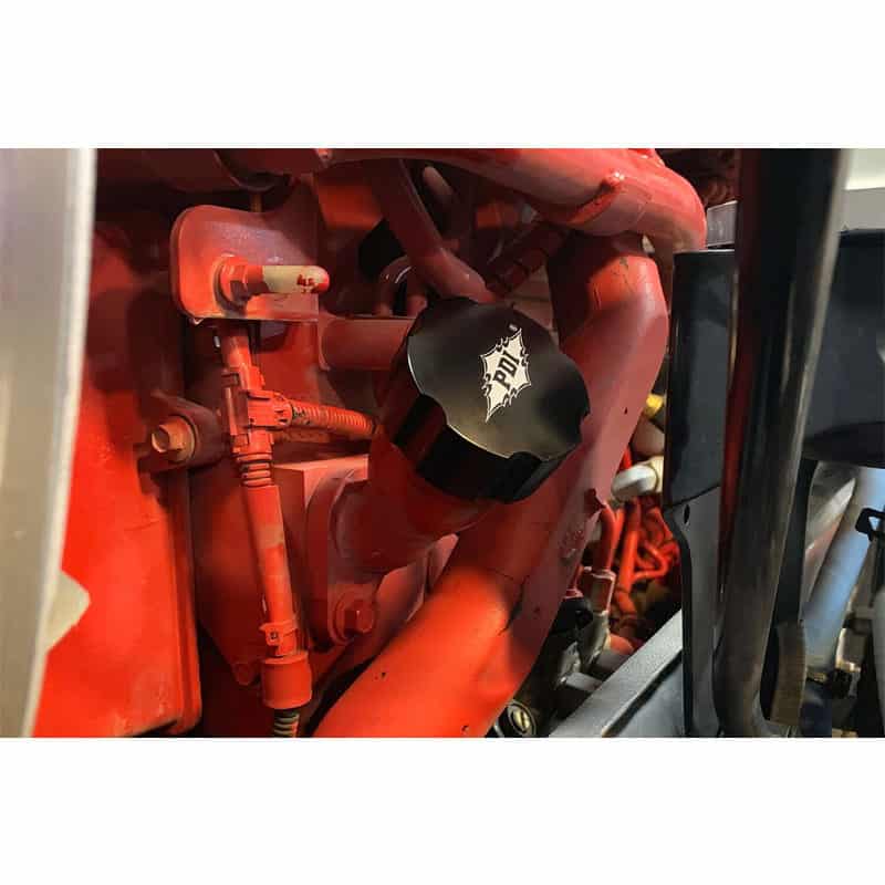 PDI Billet Oil Fill Cap for Cummins ISX and X15