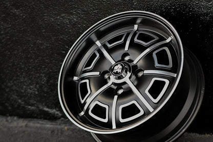 Pedrini | Satin Black Full Machined Face, Windows & Lip Edge