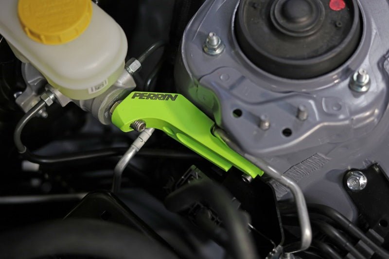 Perrin 13-23 BRZ / 13-16 FRS / 17-21 GT86 / 22-23 GR86 Master Cylinder Brace Neon Yellow | PSP-BRK-406NY