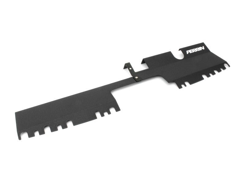 Perrin [15-21 WRX/STI] Radiator Shroud | With OEM Intake Scoop - Black