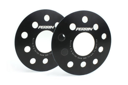 Perrin [15-25 WRX, 05-21 STI, 15-22 Outback, 15-22 Legacy, 19-22 Forester] 3mm Wheel Spacers Black