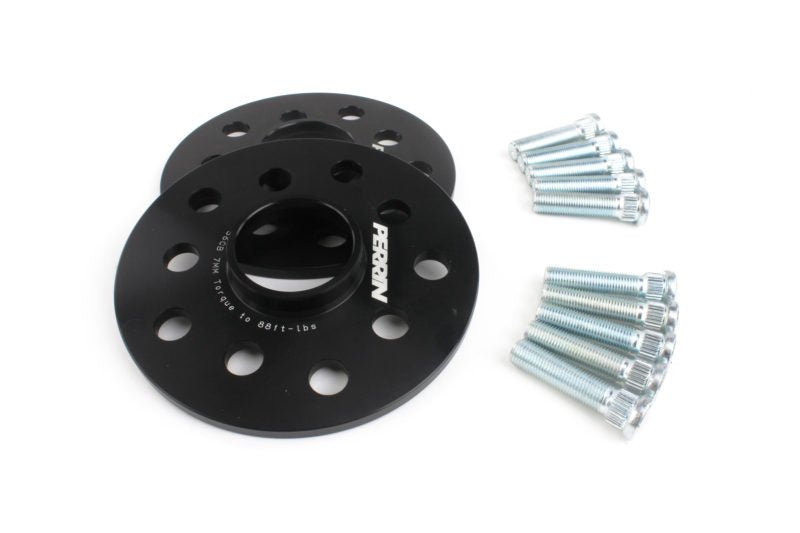 Perrin [15-25 WRX, 05-21 STI, 15-22 Outback/Legacy, 19-22 Forester] 7mm Wheel Spacers Black
