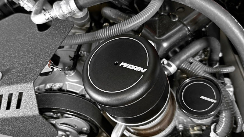 Perrin [15-25 WRX, 13-25 BRZ, 22-25 GR86] Oil Filter Cover Black
