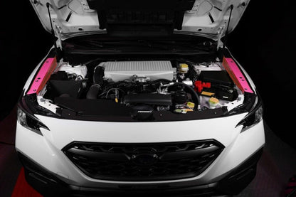 Perrin [22-26 WRX] Fender Shroud Set - Hyper Pink