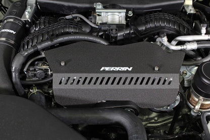 Perrin [22-26 WRX] Pulley Cover - Black | PSP-ENG-153BK