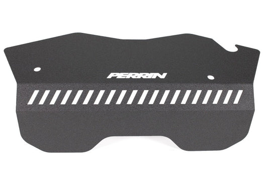 Perrin [22-26 WRX] Pulley Cover - Black | PSP-ENG-153BK