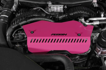 Perrin [22-26 WRX] Pulley Cover - Hyper Pink