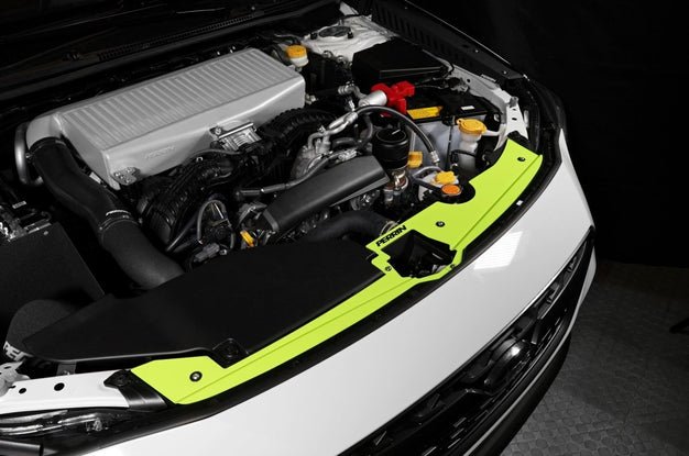 Perrin [22-26 WRX] Radiator Shroud Kit Neon Yellow