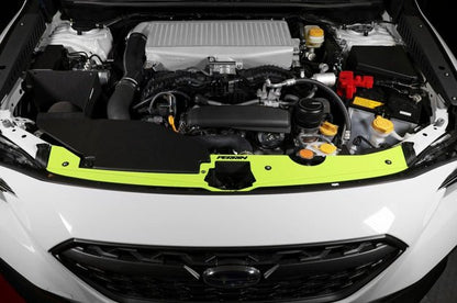 Perrin [22-26 WRX] Radiator Shroud Kit Neon Yellow