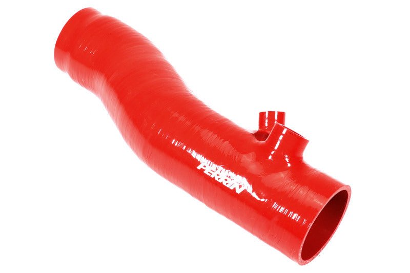 Perrin [22-26 WRX] Red/Black 3in Turbo Inlet Hose w/ Nozzle - Longer Version