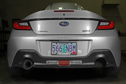 Perrin 22+ BRZ/GR86 Exhaust Cutout Plate | Right Side For Single Outlet Exhaust Systems