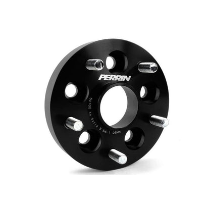Perrin 25mm 5x100 to 5x114.3 Wheel Adapter Subaru 04-19 | PSP-WHL-226BK