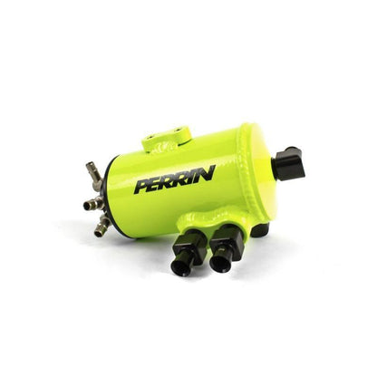 Perrin [02-14 WRX, 04-21 STI, 05-09 LGT] Air Oil Separator Neon Yellow w/ FMIC
