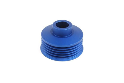Perrin Performance [02-14 WRX, 04-21 STI] Alternator Pulley Blue | Also Fits Impreza 1993-2016 / Forester 1998-2010 / Outback 2000-2009 / Legacy 2000-2009 | PSP-ENG-118BL