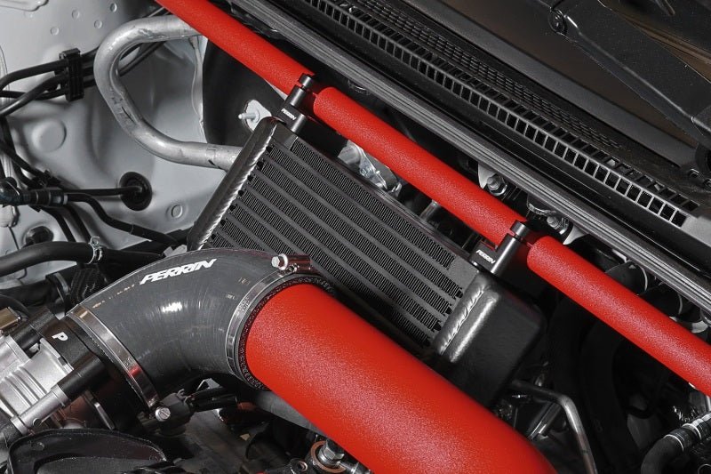 Perrin Performance [15-25 WRX] Oil Cooler Kit - Top Mounted