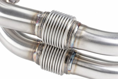 Perrin Performance [19-25 Subaru WRX, Legacy XT, Outback XT, Ascent] Equal Length Header - Brushed SS