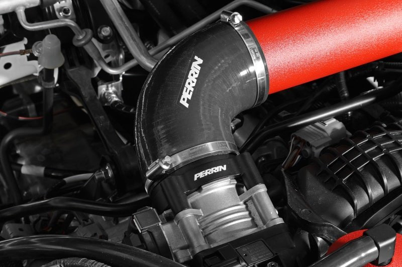 Perrin Performance [22-24 Subaru WRX] Front Mount Intercooler Kit | Red Tubes & Black Core