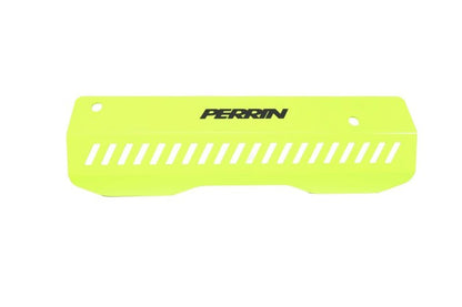 Perrin Performance [22-26 WRX/Outback, 15-25 Impreza, 18-25 Crosstrek, 20-25 Legacy] Pulley Cover - Short Version - Works w/AOS System - Neon Yellow