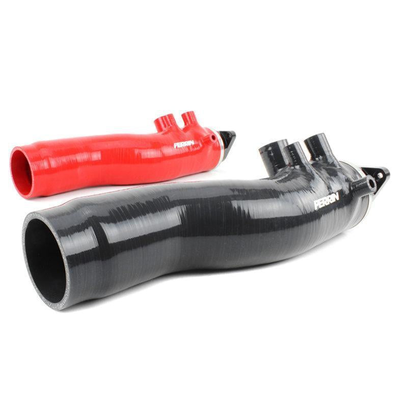 Perrin [15-21 WRX] Red 3in Turbo Inlet Hose w/ Nozzle