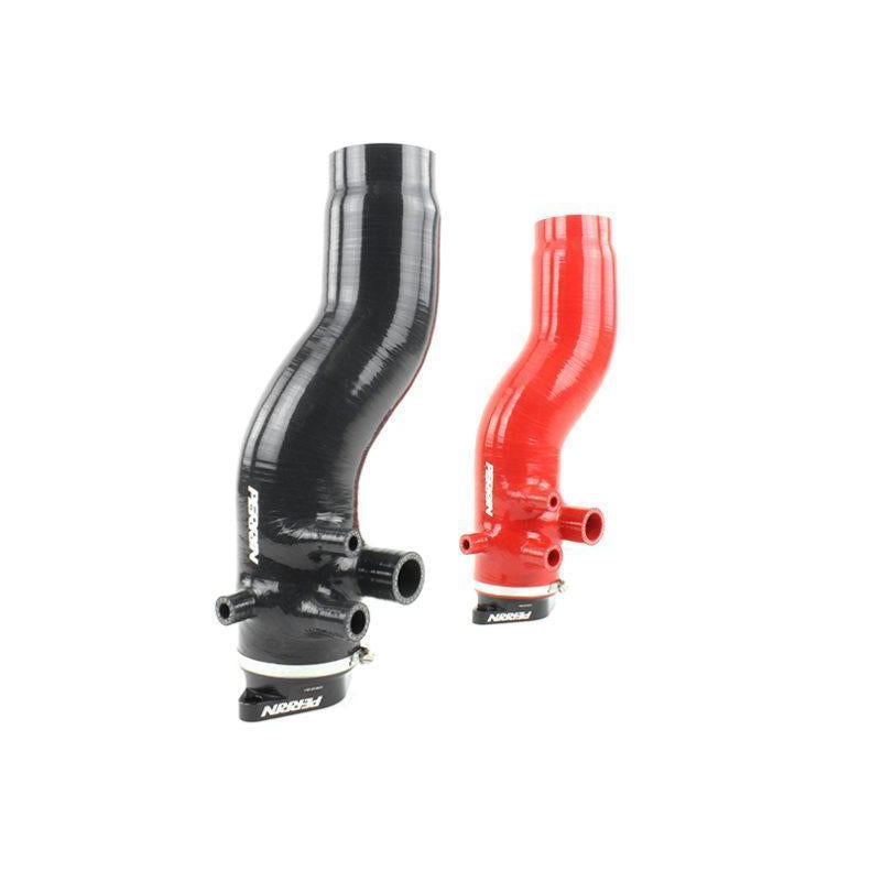 Perrin [15-21 WRX] Red 3in Turbo Inlet Hose w/ Nozzle