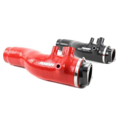 Perrin [15-21 WRX] Red 3in Turbo Inlet Hose w/ Nozzle