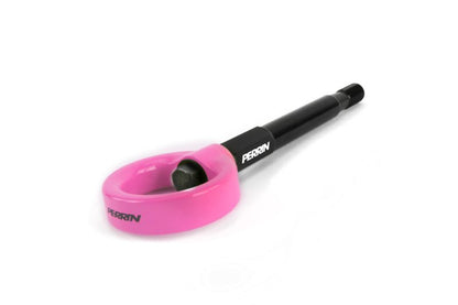 Perrin Tow Hook Kit | Rear - Hyper Pink WRX 2008-2014 / STI Sedan 2008-2014 | PSP-BDY-251HP