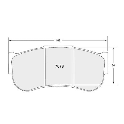 Performance Friction PFC Brake Pads 7678.xx.30.44 (Front)