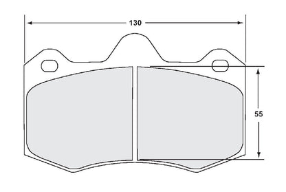 Performance Friction PFC Brake Pads 7869.XX.17.44 (Front)