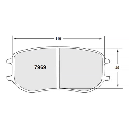 Performance Friction PFC 7969 Brake Pads