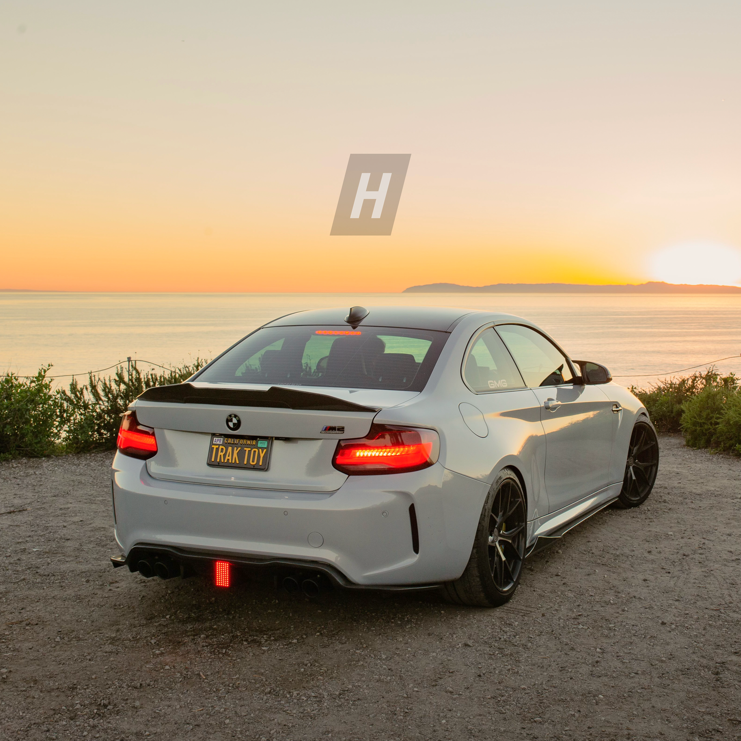 PSM Style V2 (High Kick) Carbon Fiber Trunk Lip / Spoiler - F87 M2 | F22 2-Series