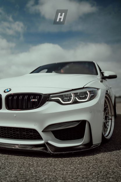 Performance V1 Carbon Fiber Upper Splitters / Fangs - F80 M3 | F82 / F83 M4