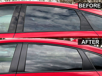 XGEN Gloss Black Pillar Overlays – 2018–2022 Honda Accord