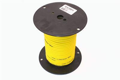 WIRES 7MM YELLOW - 100FT SPOOL