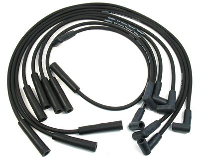 WIRES  8CYL GM CUSTOM FIT BLAC