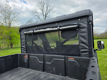 Polaris Mid-Size Ranger 2-Passenger (2009-2014) - Soft Back Panel with Mesh/Vinyl Window