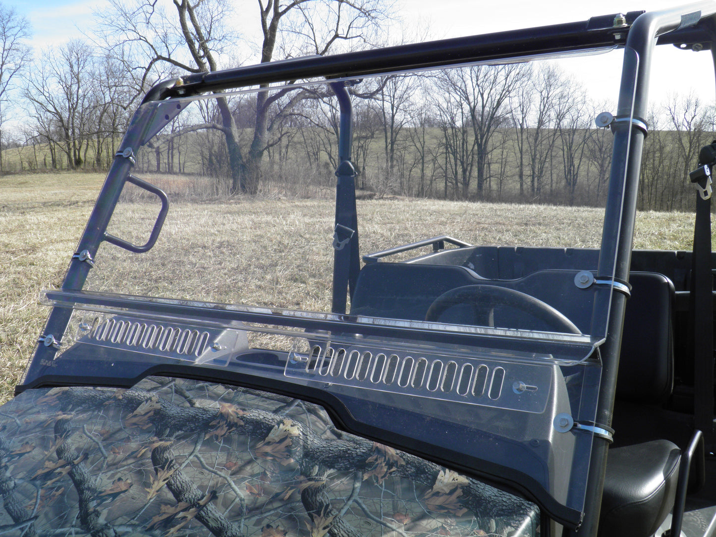 Polaris Ranger Crew 700 (2008-2009) - 2 Pc Scratch-Resistant Windshield