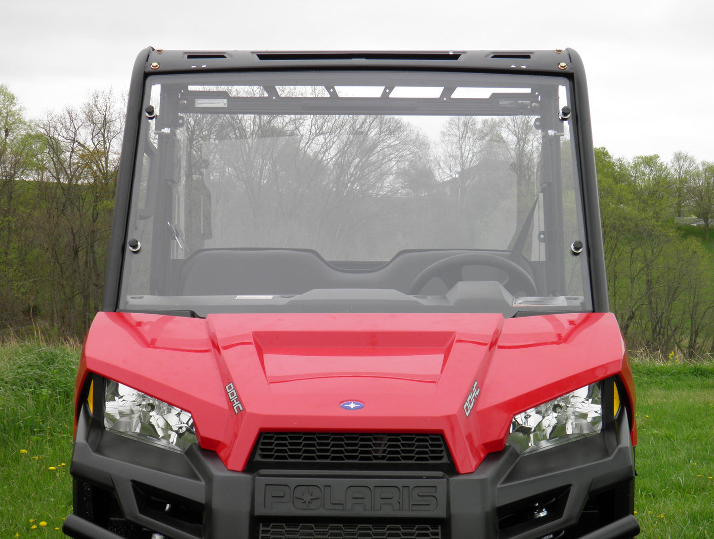 Polaris Ranger Crew 570 Mid Size - 4 Passenger - 1 Pc Scratch-Resistant Windshield