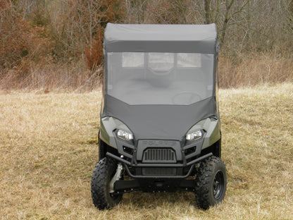 Polaris Ranger Crew 570 Mid Size - 4 Passenger - CAMO Full Cab Enclosure with Vinyl Windshield