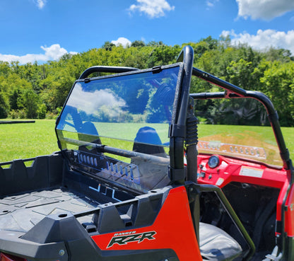 Polaris RZR 570/800/900 - 1 Pc Lexan Back Panel w/Vent Option