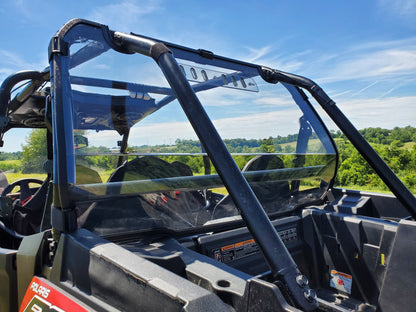 Polaris RZR XP 4 1000/XP 4 Turbo - 1 Pc Lexan Back Panel w/Clamp and Vent Options