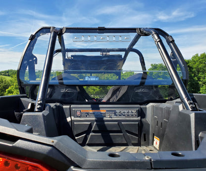 Polaris RZR XP 4 1000/XP 4 Turbo - 1 Pc Lexan Back Panel w/Clamp and Vent Options