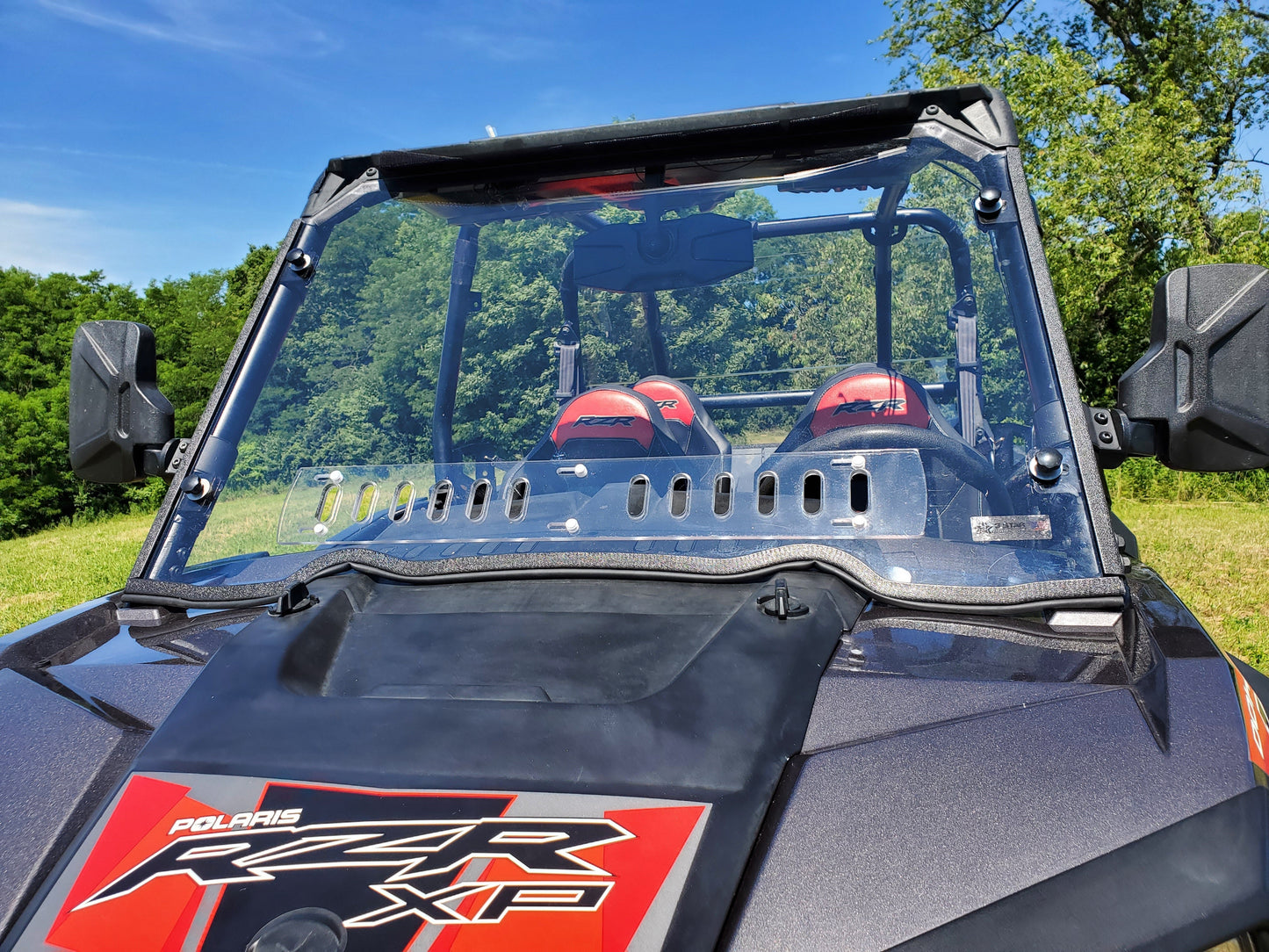 Polaris RZR XP 4 1000/XP 4 Turbo - 1 Pc Windshield w/Clamp and Vent Options