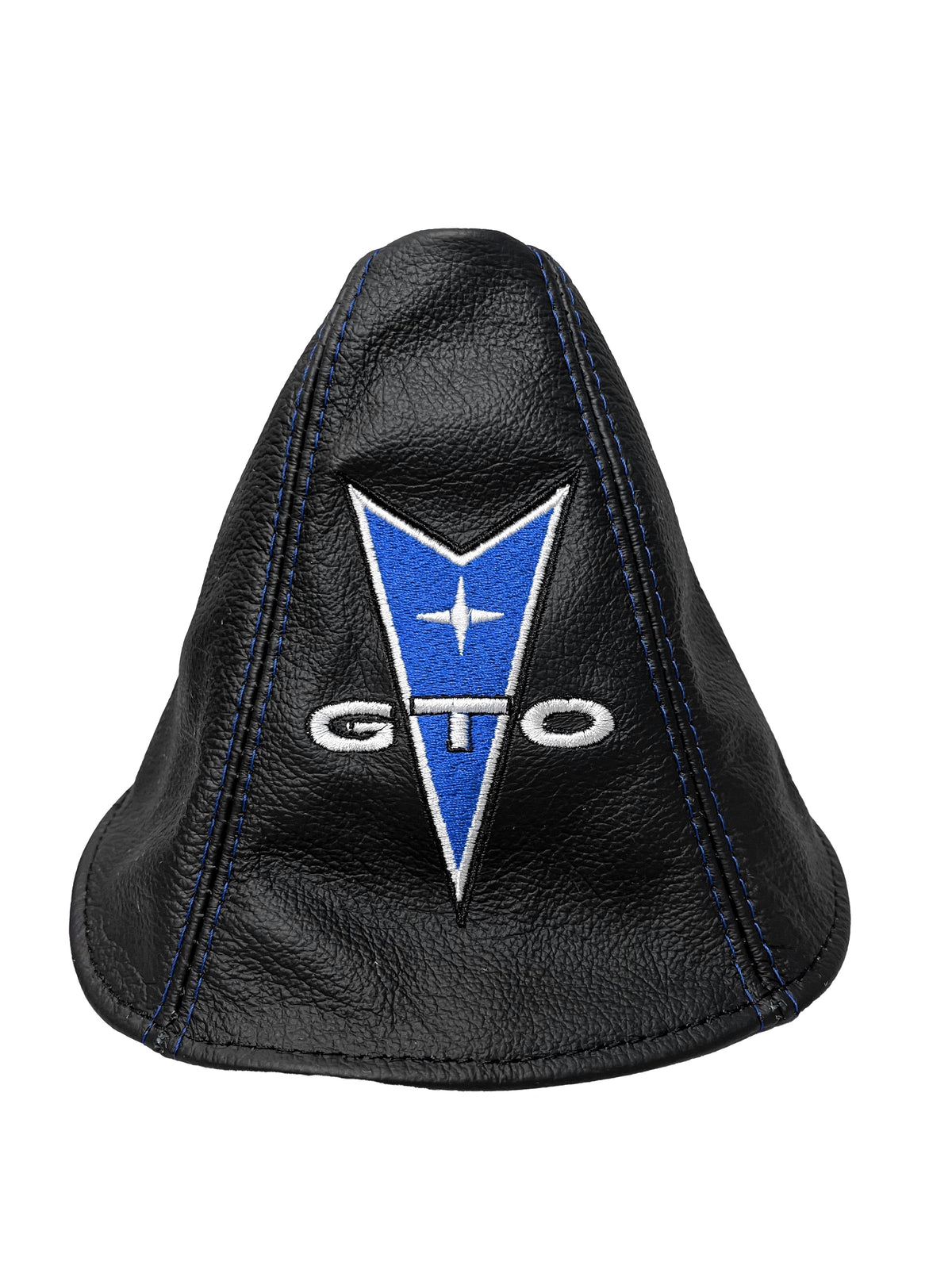 Custom Embroidered Leather Shift Boot Cover for Pontiac GTO 2004 - 2006