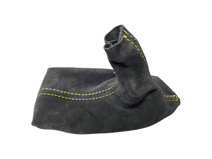 Black Genuine Suede Shift Boot Cover For Porsche Boxster 911 986 996 1997-2004