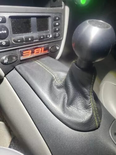 Genuine Leather MANUAL Shift Boot Cover For 1997-2004 Porsche Boxster 911 986 996