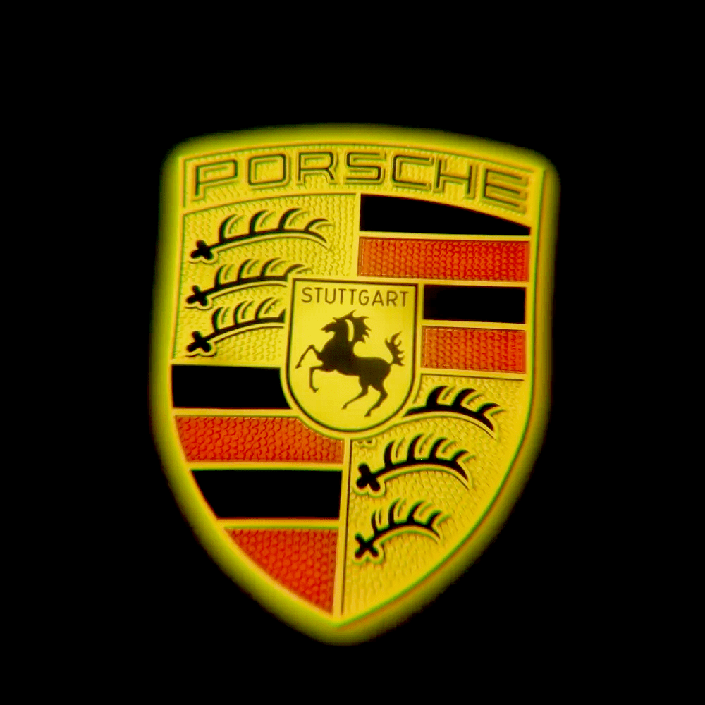 Porsche Cayenne 957 1st Gen Facelift Premium Door Puddle Lights Various Designs 2008-2010