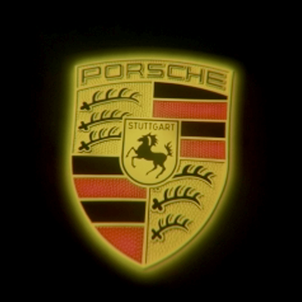 Porsche Cayman 987 2nd Gen Premium Door Puddle Lights Various Designs 2005-2012