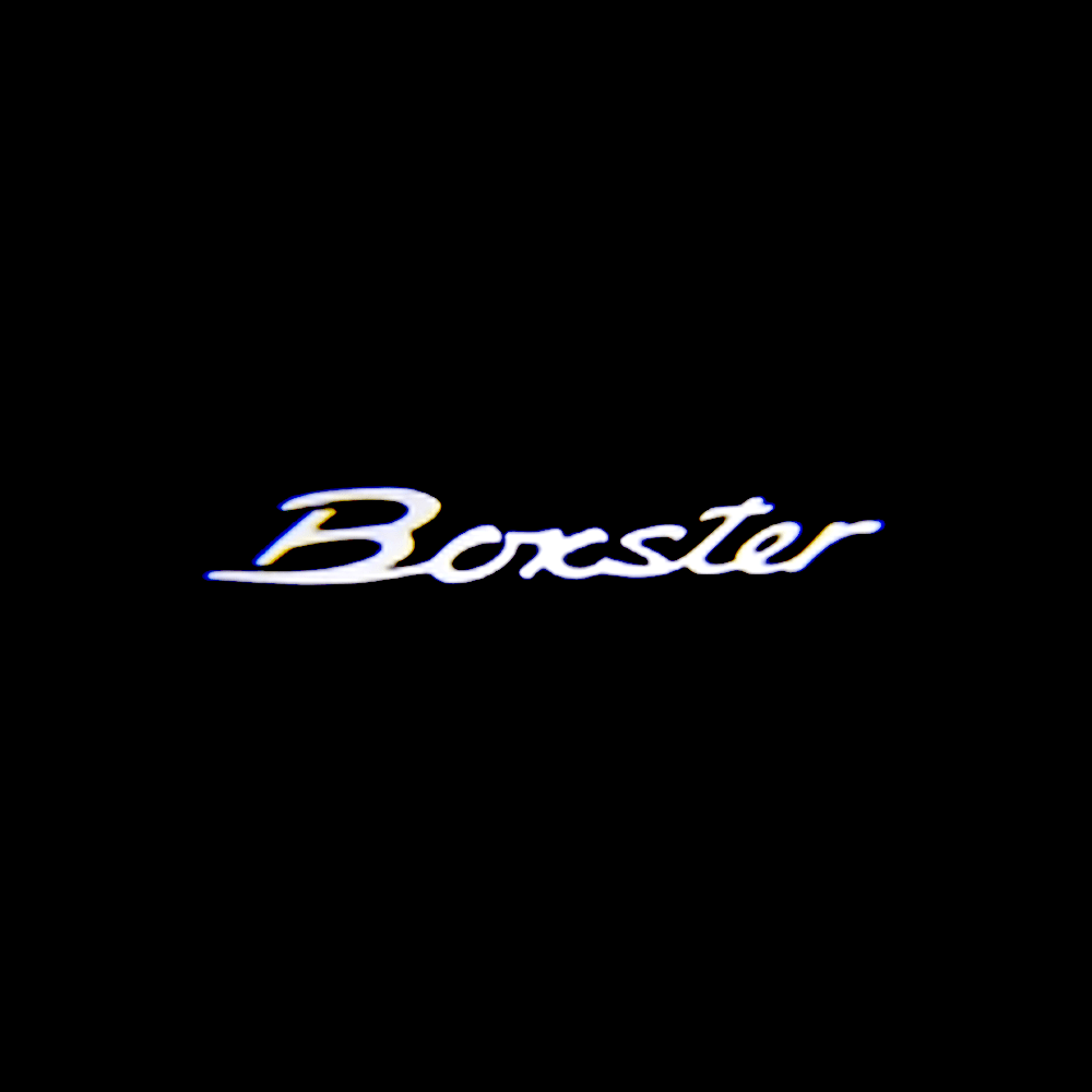 Porsche Boxster 987 2nd Gen Premium Door Puddle Lights Various Designs 2005-2012