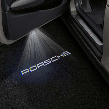 Porsche Cayman 981/982 3rd/4th Gen Premium Door Puddle Lights Various Designs 2012-2026